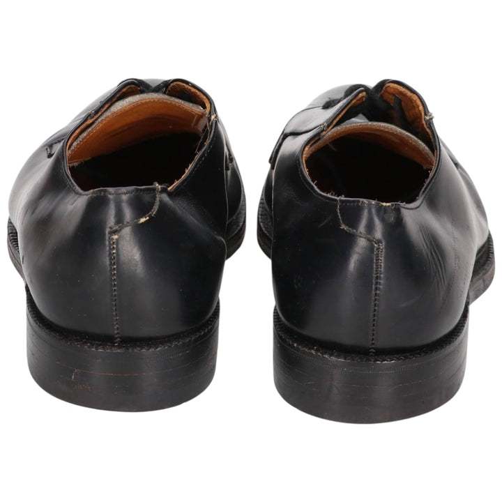 ROYAL TWEED Plain Toe Shoes Made in England 9 1/2 Men's 28.0cm unclear black type Vintage Second Hand