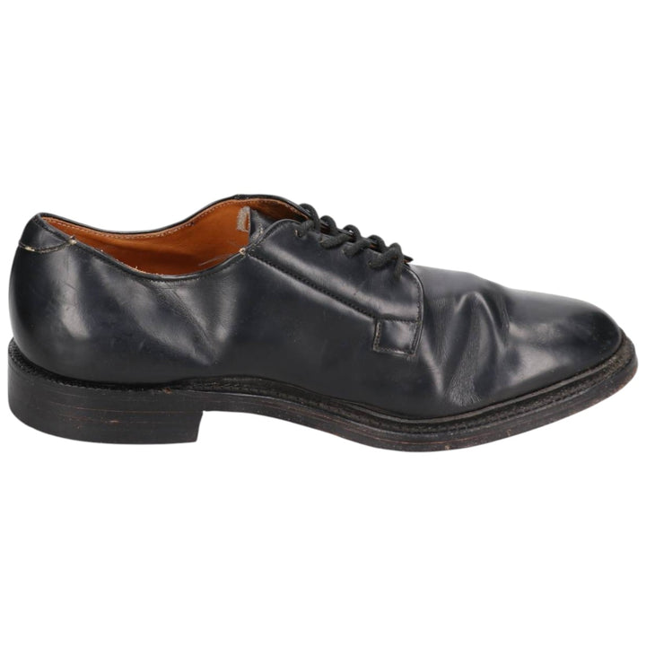 ROYAL TWEED Plain Toe Shoes Made in England 9 1/2 Men's 28.0cm unclear black type Vintage Second Hand