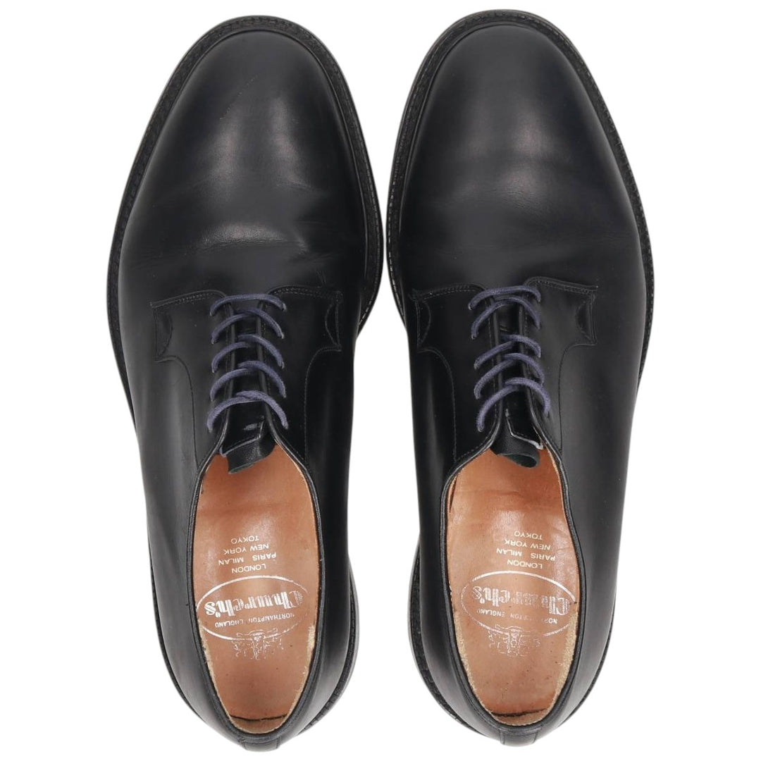 Church's plain toe shoes Men's 28.0cm unclear black type Vintage Second Hand