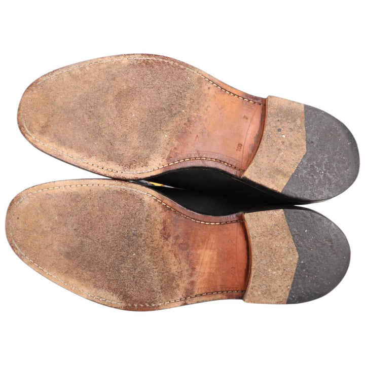 Church's plain toe shoes Men's 28.0cm unclear black type Vintage Second Hand