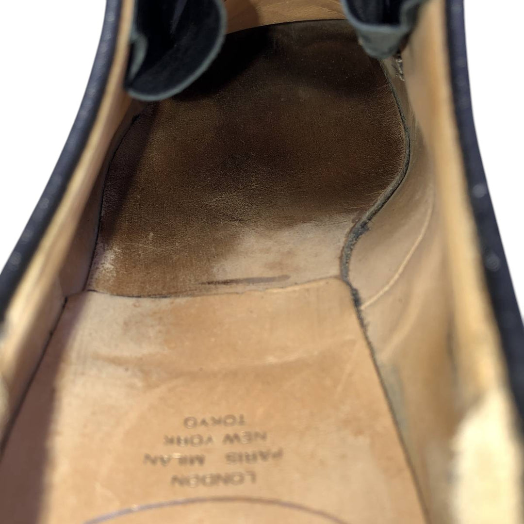 Church's plain toe shoes Men's 28.0cm unclear black type Vintage Second Hand