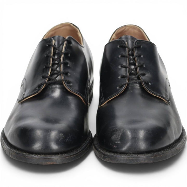 1970s US Military Service Shoes, Made in USA, Size 10 1/2 (Men's equivalent to 11.2"), Vintage /svb001059 Men's 28.5cm genuine leather black type Vintage Second Hand