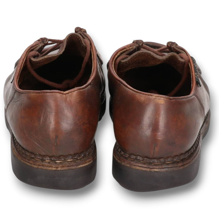 1990s Paraboot MICHAEL (large tag) U-tip shoes, made in France, size 42 (men's equivalent to 10.2 inches), vintage /svb001069 Men's 26.0cm genuine leather brown type Vintage Second Hand