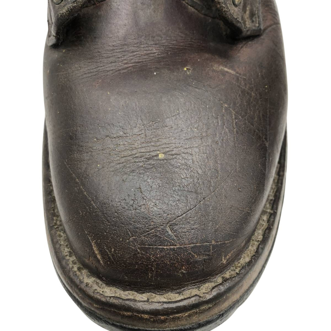 HATHORNBOOT Quilted Tan Logger Boots, Size 10C Men's 28.0cm genuine leather brown type Vintage Second Hand