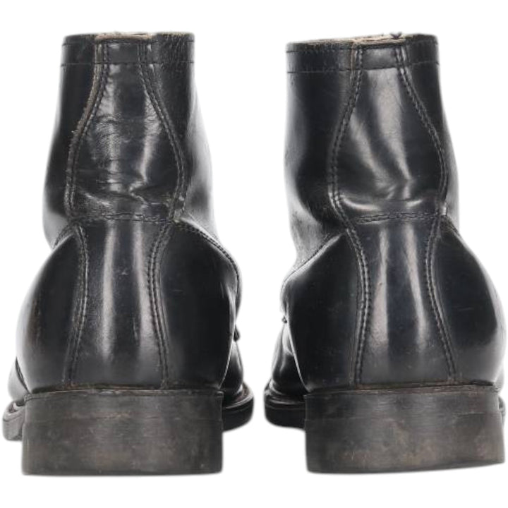 Vintage 1980s Steel Toe Military Boots, Size 9 1/2 D, Men's 10.8" (approx.) /svb001092 Men's 27.5cm unclear black type Vintage Second Hand