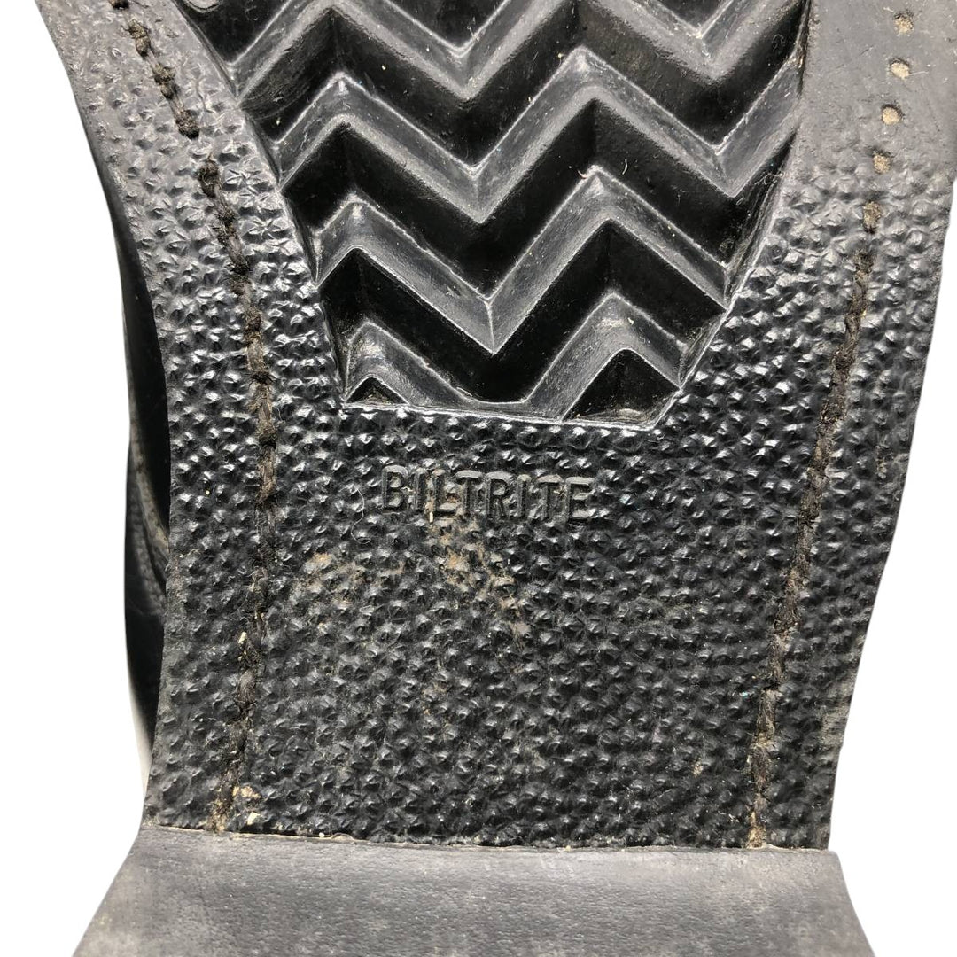 Vintage 1980s Steel Toe Military Boots, Size 9 1/2 D, Men's 10.8" (approx.) /svb001092 Men's 27.5cm unclear black type Vintage Second Hand