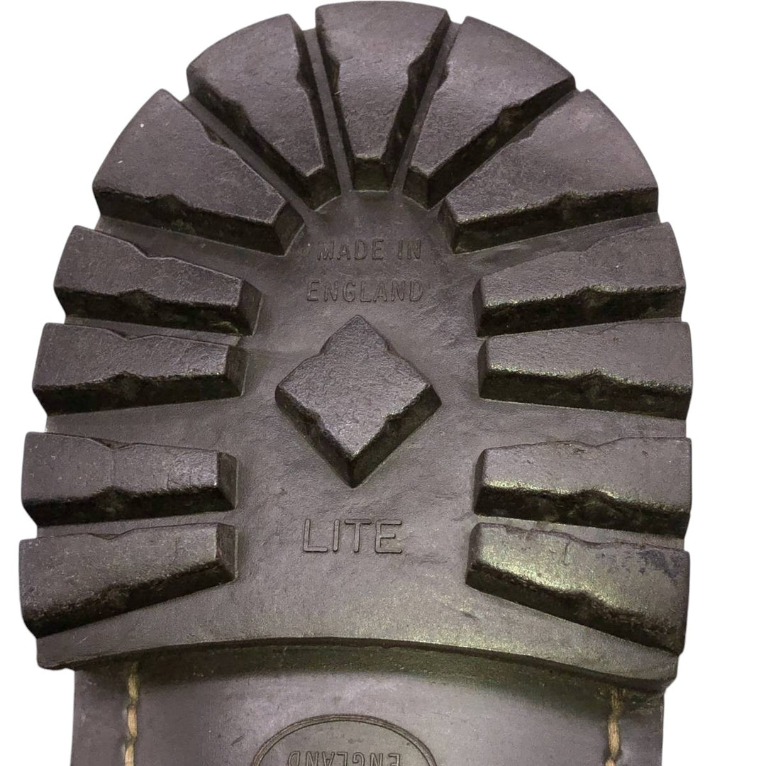 Tricker's Side Gore Boots Made in England Men's 27.0cm unclear red type reddish brown Vintage Second Hand