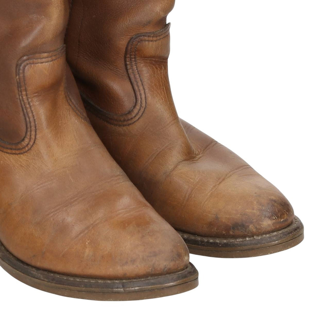 Red Wing Pecos Boots, Made in USA, Size 8B Men's 26.0cm genuine leather brown type Vintage Second Hand