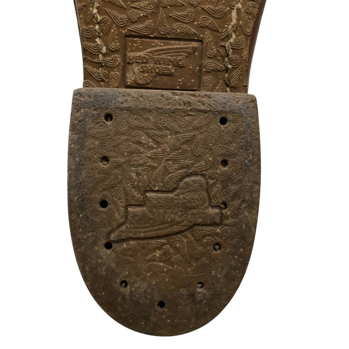 Red Wing Pecos Boots, Made in USA, Size 8B Men's 26.0cm genuine leather brown type Vintage Second Hand