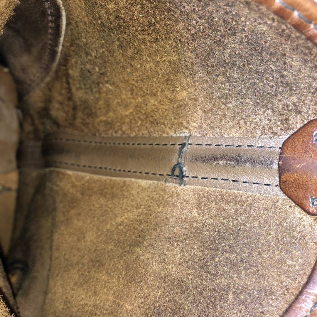 Red Wing Pecos Boots, Made in USA, Size 8B Men's 26.0cm genuine leather brown type Vintage Second Hand