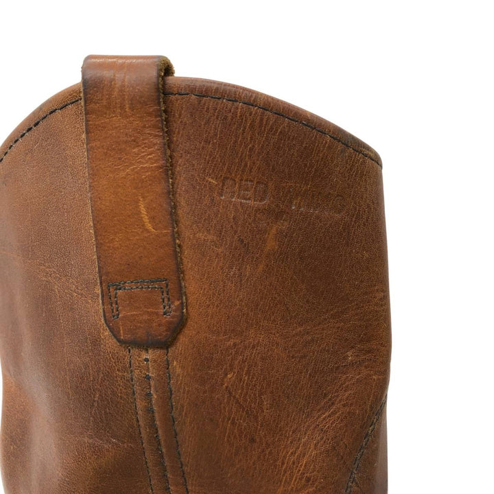 Red Wing Pecos Boots, Made in USA, Size 8B Men's 26.0cm genuine leather brown type Vintage Second Hand