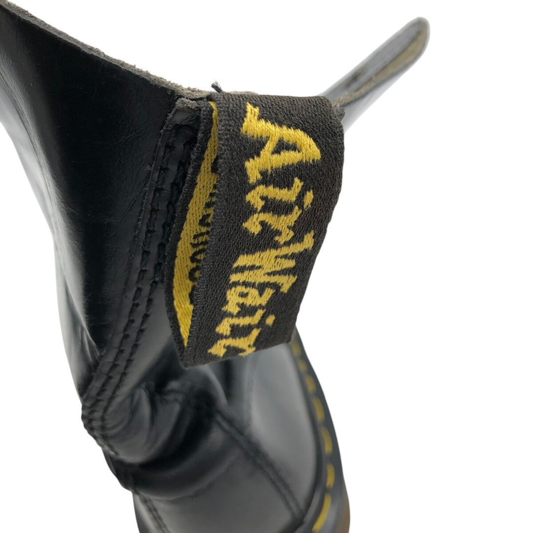 Dr. Martens 10 Hole Boots Made in the UK Men's 25.5cm genuine leather black type Vintage Second Hand