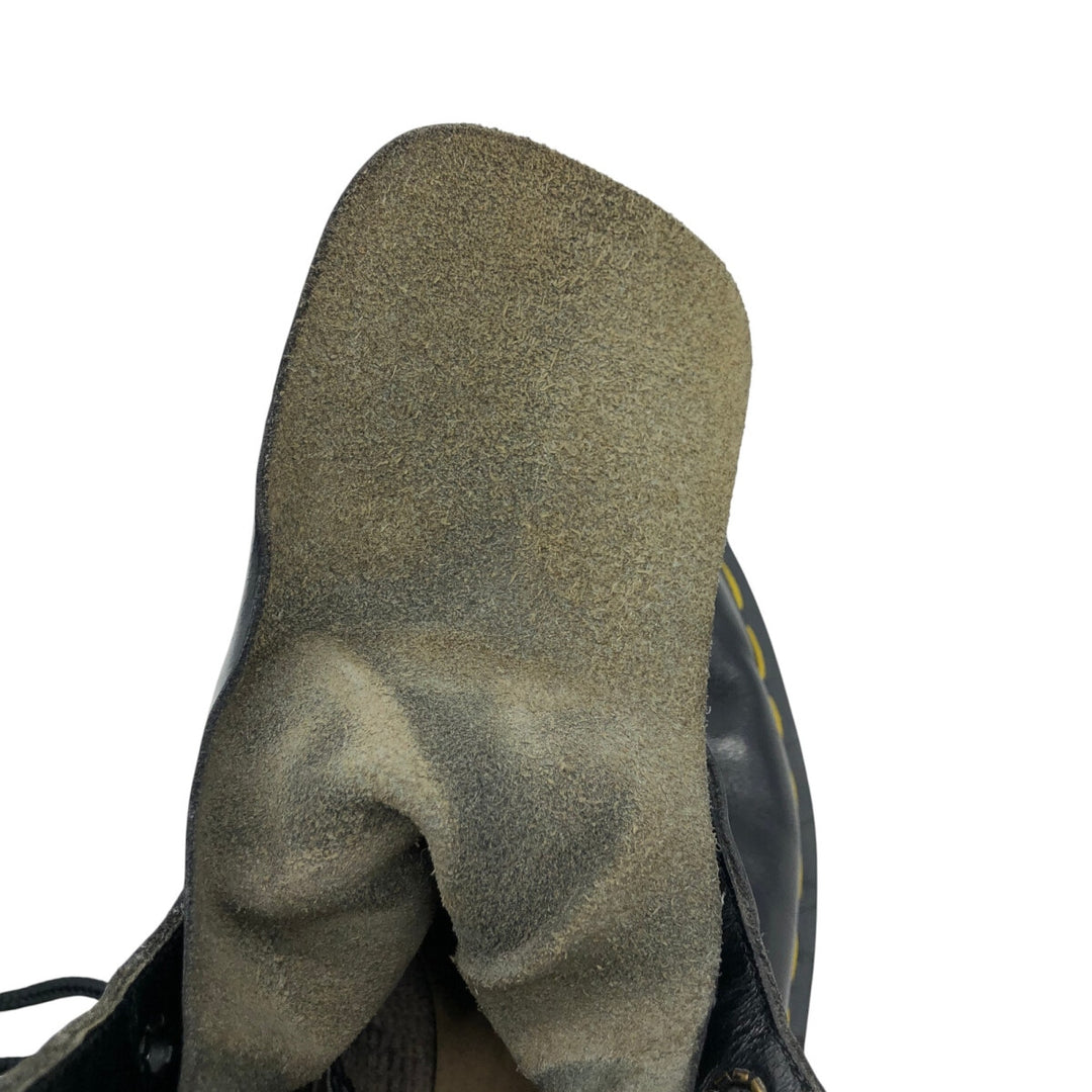 Dr. Martens 10 Hole Boots Made in the UK Men's 25.5cm genuine leather black type Vintage Second Hand