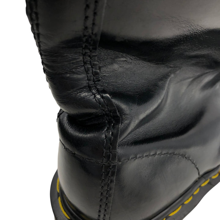 Dr. Martens 10 Hole Boots Made in the UK Men's 25.5cm genuine leather black type Vintage Second Hand
