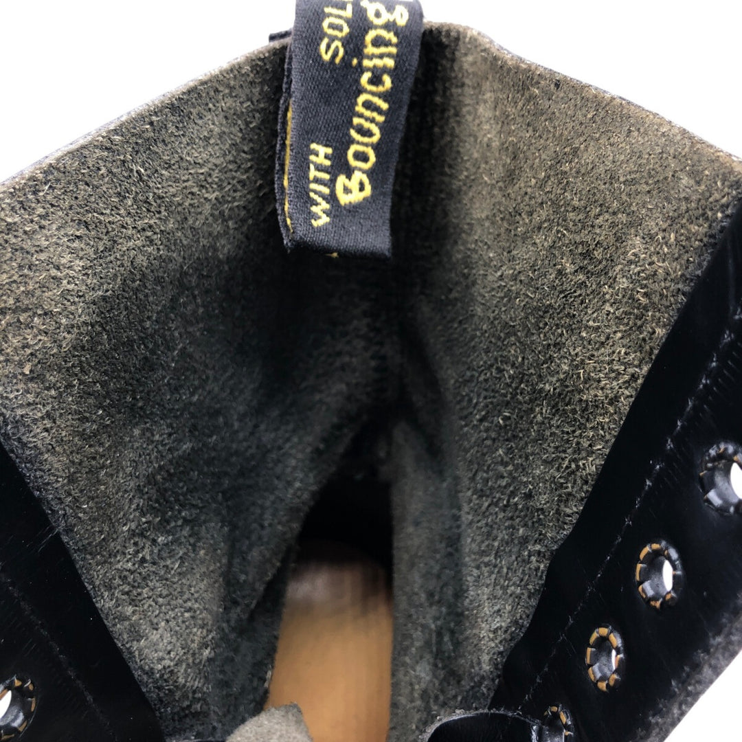 Dr. Martens 10 Hole Boots Made in the UK Men's 25.5cm genuine leather black type Vintage Second Hand