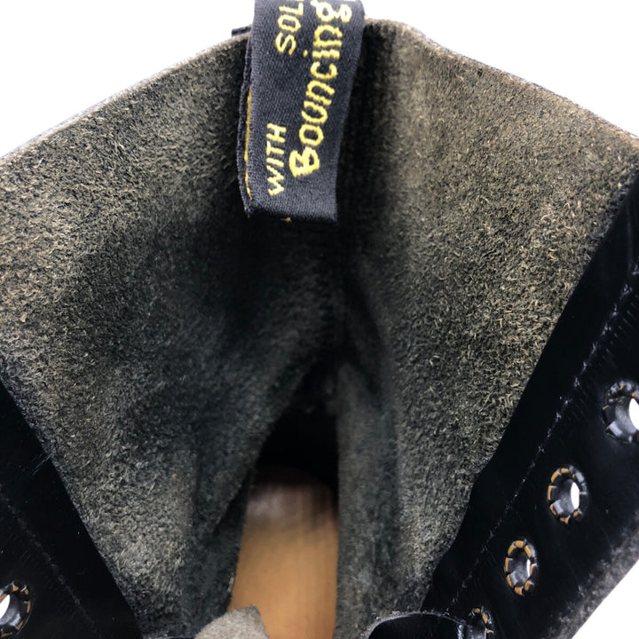 Dr. Martens 10 Hole Boots Made in the UK Men's 25.5cm genuine leather black type Vintage Second Hand