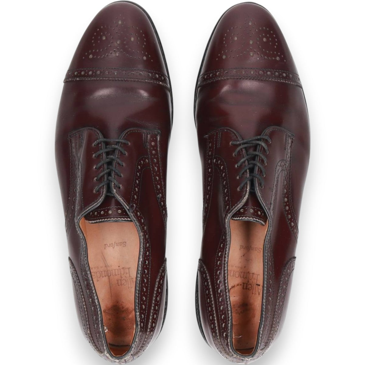 Allen Edmonds Sanford Straight Tip Shoes, Made in USA Men's