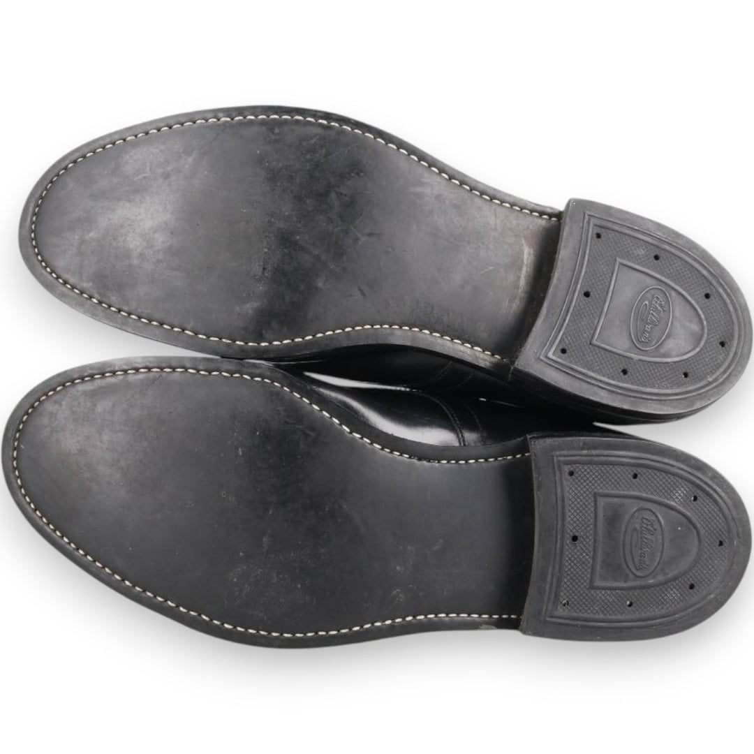 1990s US Navy Service Shoes, Made in USA, Size 10 D, Men's Size 11, Vintage /svb001112 Men's 28.0cm genuine leather black type Vintage Second Hand