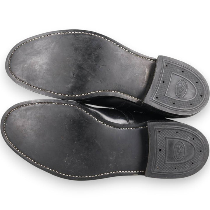 1990s US Navy Service Shoes, Made in USA, Size 10 D, Men's Size 11, Vintage /svb001112 Men's 28.0cm genuine leather black type Vintage Second Hand