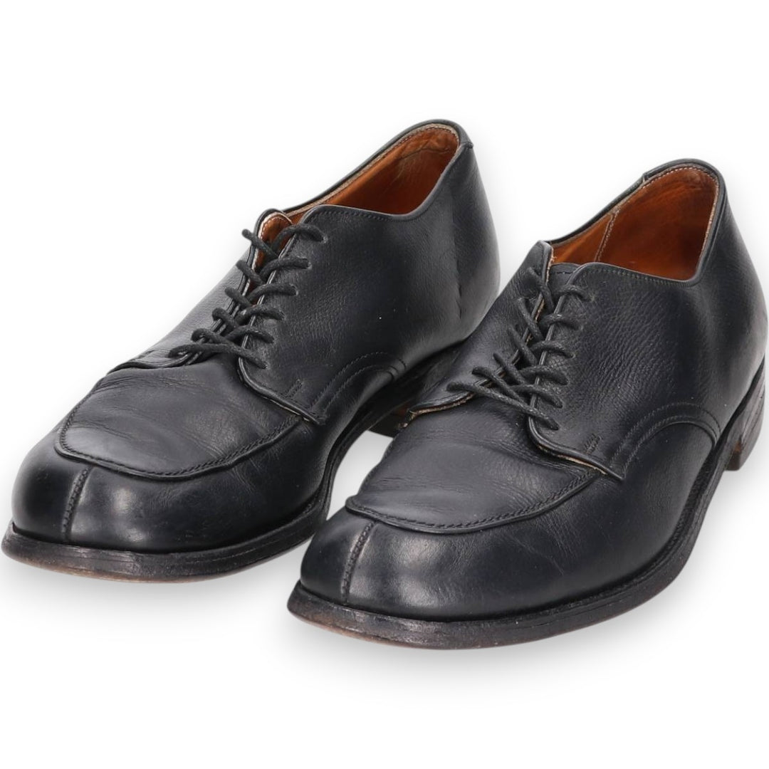1980s Alden U-tip shoes, Made in USA, Size 10 A Men's 28.0cm genuine leather black type Vintage Second Hand