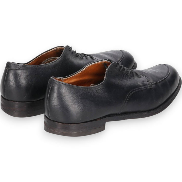 1980s Alden U-tip shoes, Made in USA, Size 10 A Men's 28.0cm genuine leather black type Vintage Second Hand