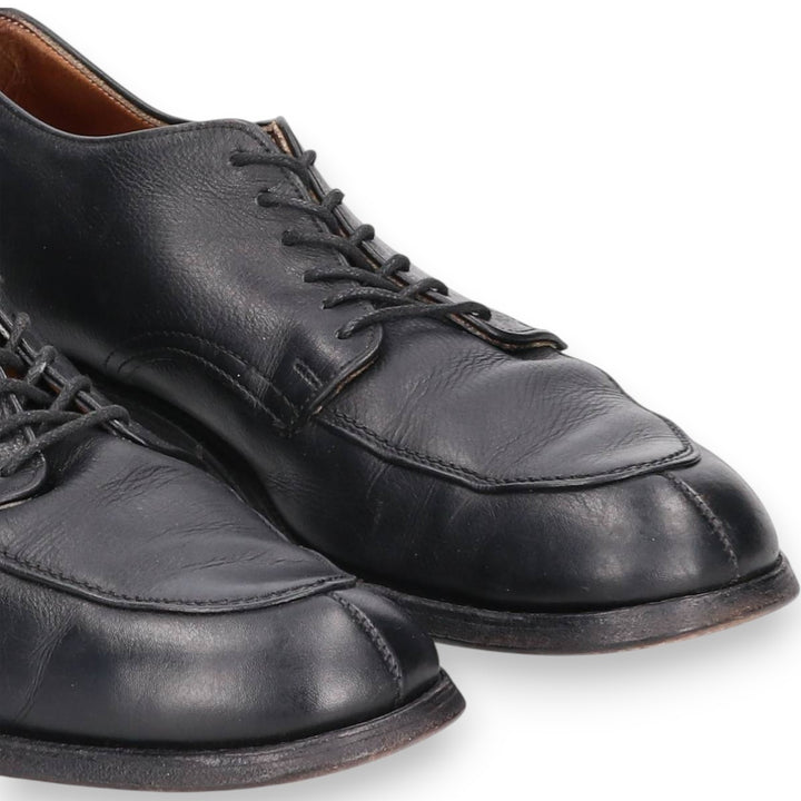 1980s Alden U-tip shoes, Made in USA, Size 10 A Men's 28.0cm genuine leather black type Vintage Second Hand