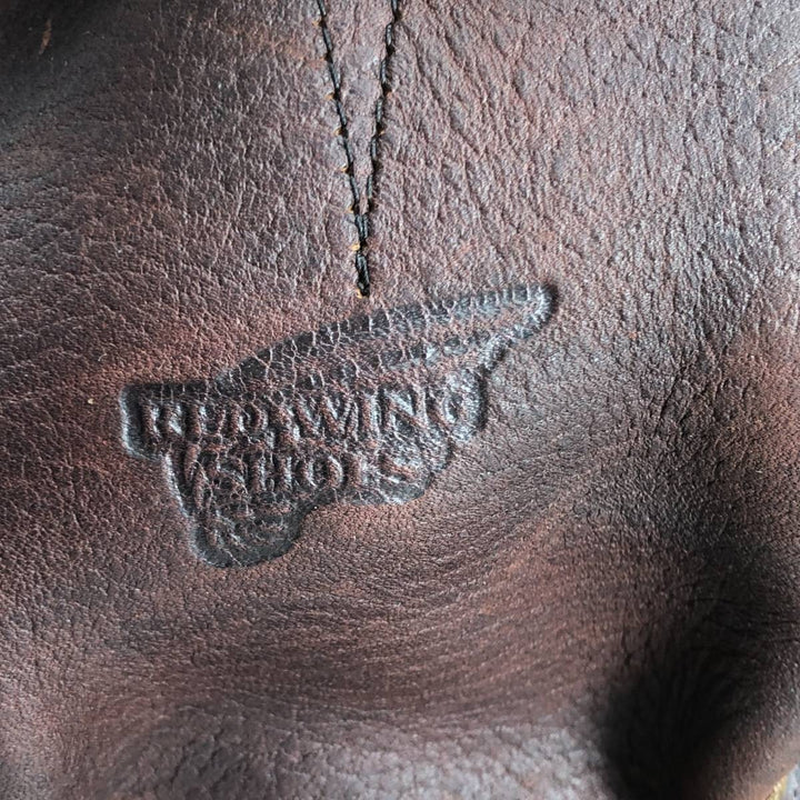 2000s Red Wing 2970 Engineer Boots with Feather Tag, Made in USA, 7D, Men's Size 9.8" (svb001118) Men's 25.0cm genuine leather brown type Vintage Second Hand