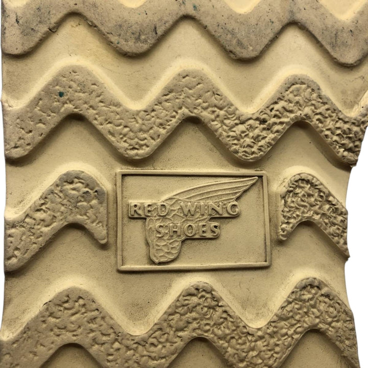 2000s Red Wing 2970 Engineer Boots with Feather Tag, Made in USA, 7D, Men's Size 9.8" (svb001118) Men's 25.0cm genuine leather brown type Vintage Second Hand