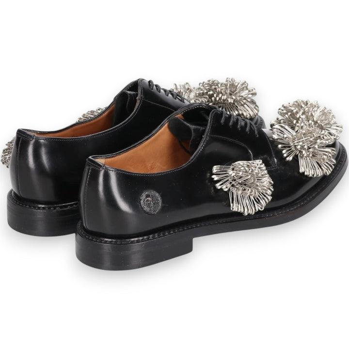 Church's Noir Kay Ninomiya Derby Shoes Leather Shoes Made in Italy Size 39 Women's 25.0cm genuine leather black type Vintage Second Hand