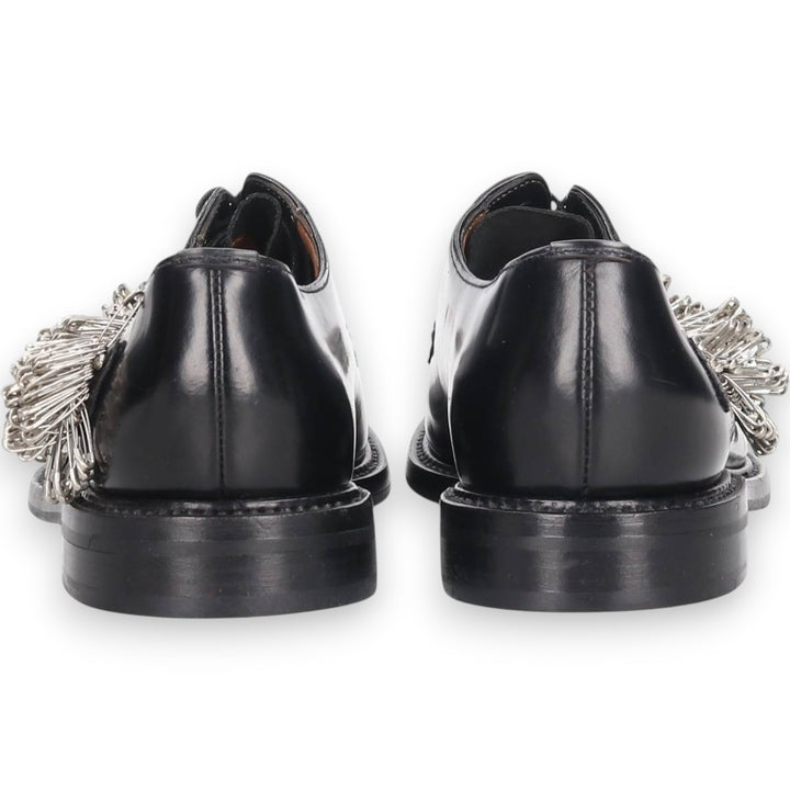 Church's Noir Kay Ninomiya Derby Shoes Leather Shoes Made in Italy Size 39 Women's 25.0cm genuine leather black type Vintage Second Hand