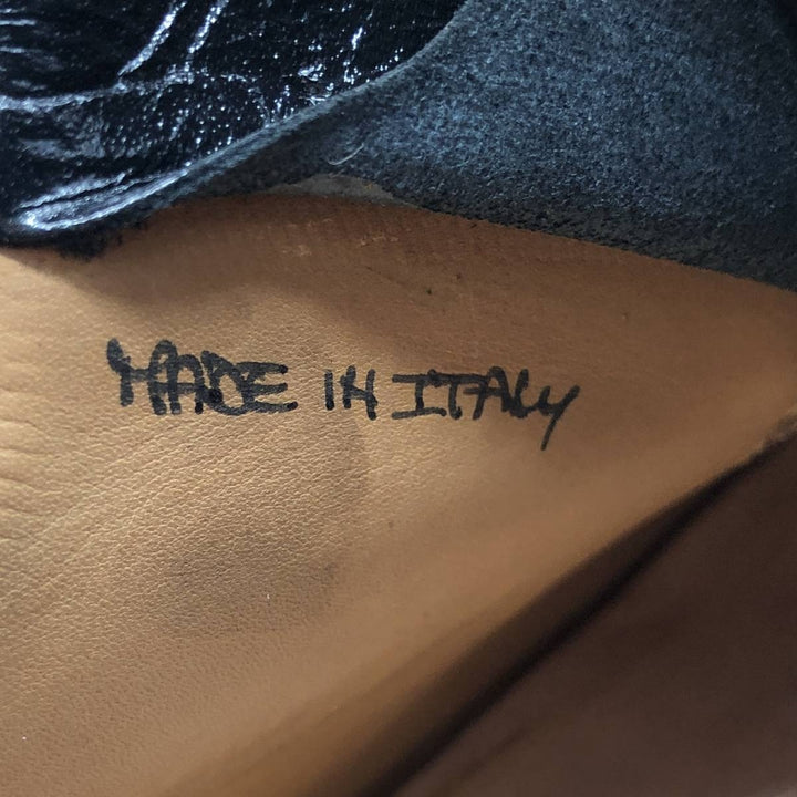 Church's Noir Kay Ninomiya Derby Shoes Leather Shoes Made in Italy Size 39 Women's 25.0cm genuine leather black type Vintage Second Hand