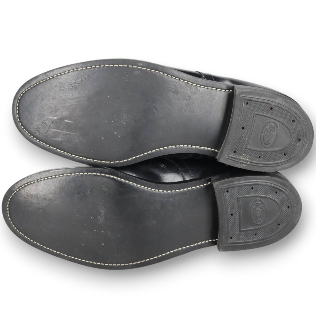 1990s US Navy Wolverine Military Service Shoes, Made in USA, Size 10 R (Men's 11"), Vintage /svb001143 Men's 28.0cm unclear black type Vintage Second Hand