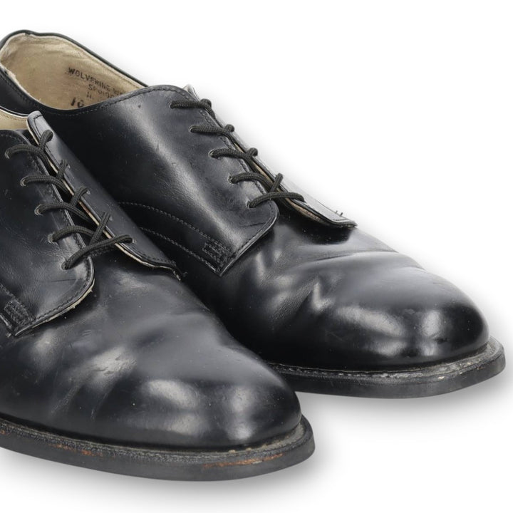 1990s US Navy Wolverine Military Service Shoes, Made in USA, Size 10 R (Men's 11"), Vintage /svb001143 Men's 28.0cm unclear black type Vintage Second Hand
