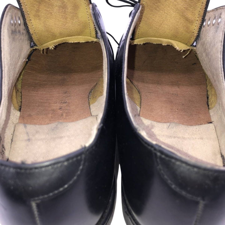 1990s US Navy Wolverine Military Service Shoes, Made in USA, Size 10 R (Men's 11"), Vintage /svb001143 Men's 28.0cm unclear black type Vintage Second Hand
