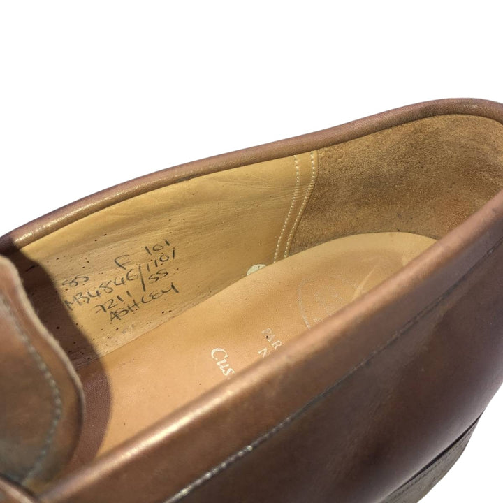 Church's Ashley 3-City Coin Loafers, Made in England, Size 85 F Men's 27.0cm unclear brown type Vintage Second Hand