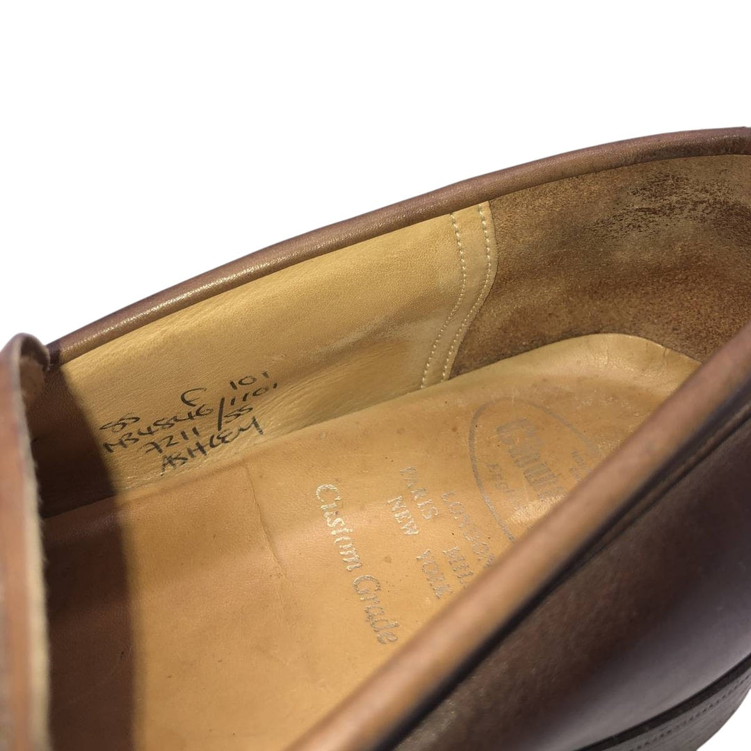 Church's Ashley 3-City Coin Loafers, Made in England, Size 85 F Men's 27.0cm unclear brown type Vintage Second Hand