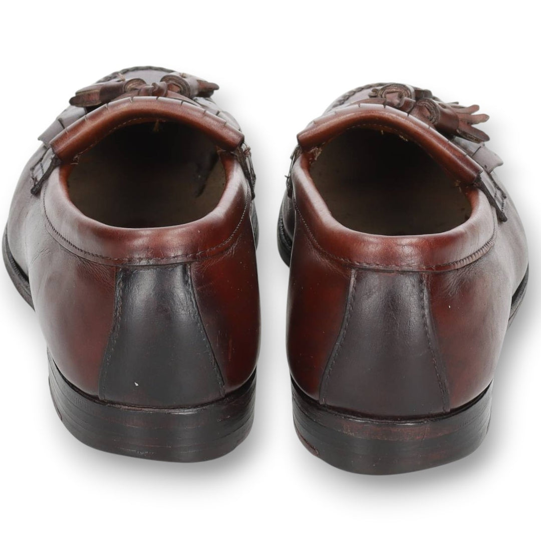 Alden 710 Kiltie Tassel Loafers, Made in USA, Size 9 1/2 Men's 27.5cm genuine leather burgundy type Vintage Second Hand