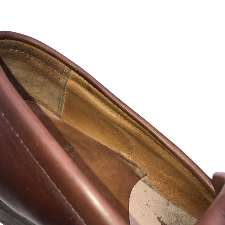 Alden 710 Kiltie Tassel Loafers, Made in USA, Size 9 1/2 Men's 27.5cm genuine leather burgundy type Vintage Second Hand