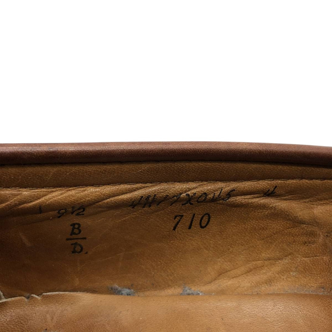 Alden 710 Kiltie Tassel Loafers, Made in USA, Size 9 1/2 Men's 27.5cm genuine leather burgundy type Vintage Second Hand