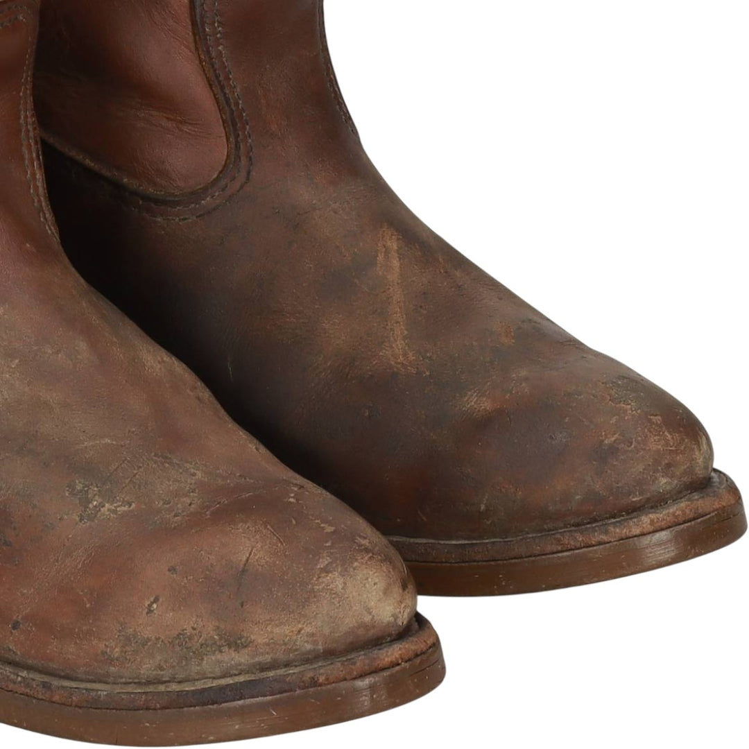 Red Wing 1197 Platform Pecos Boots, Made in USA Men's 26.0cm genuine leather brown type Vintage Second Hand