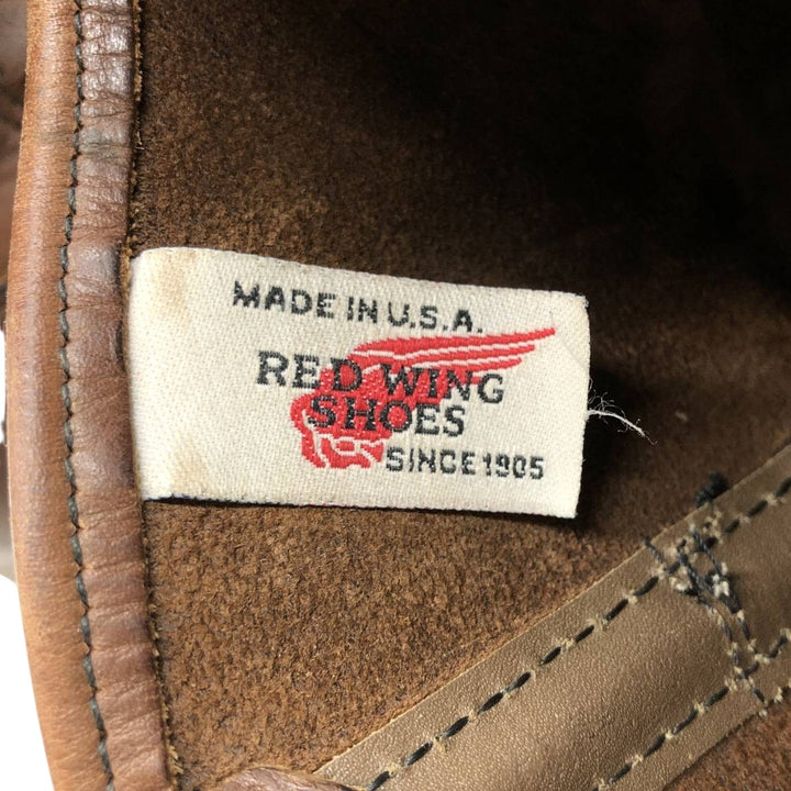 Red Wing 1197 Platform Pecos Boots, Made in USA Men's 26.0cm genuine leather brown type Vintage Second Hand
