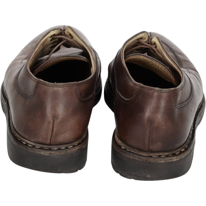 Paraboot Griff II U-tip shoes, made in France, size 9 R Men's 27.5cm unclear brown type Vintage Second Hand