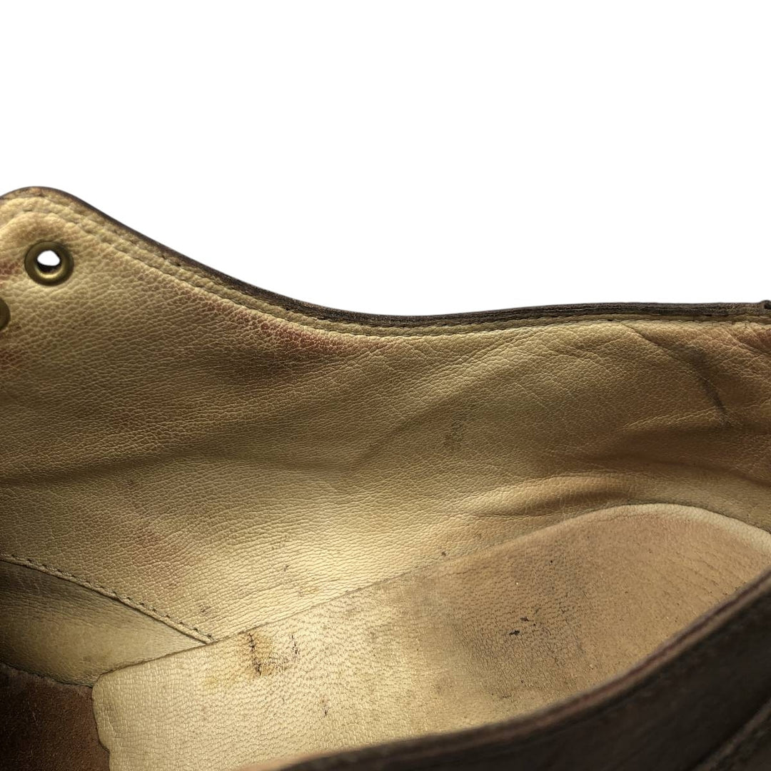 Paraboot Griff II U-tip shoes, made in France, size 9 R Men's 27.5cm unclear brown type Vintage Second Hand