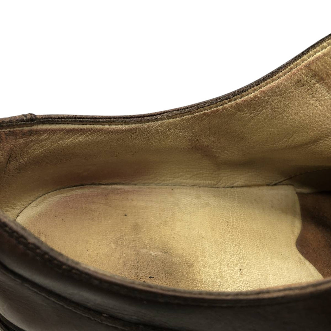 Paraboot Griff II U-tip shoes, made in France, size 9 R Men's 27.5cm unclear brown type Vintage Second Hand
