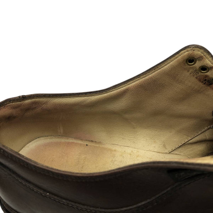 Paraboot Griff II U-tip shoes, made in France, size 9 R Men's 27.5cm unclear brown type Vintage Second Hand