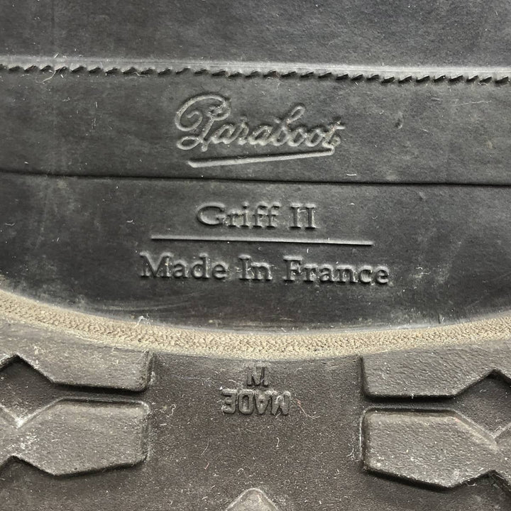 Paraboot Griff II U-tip shoes, made in France, size 9 R Men's 27.5cm unclear brown type Vintage Second Hand