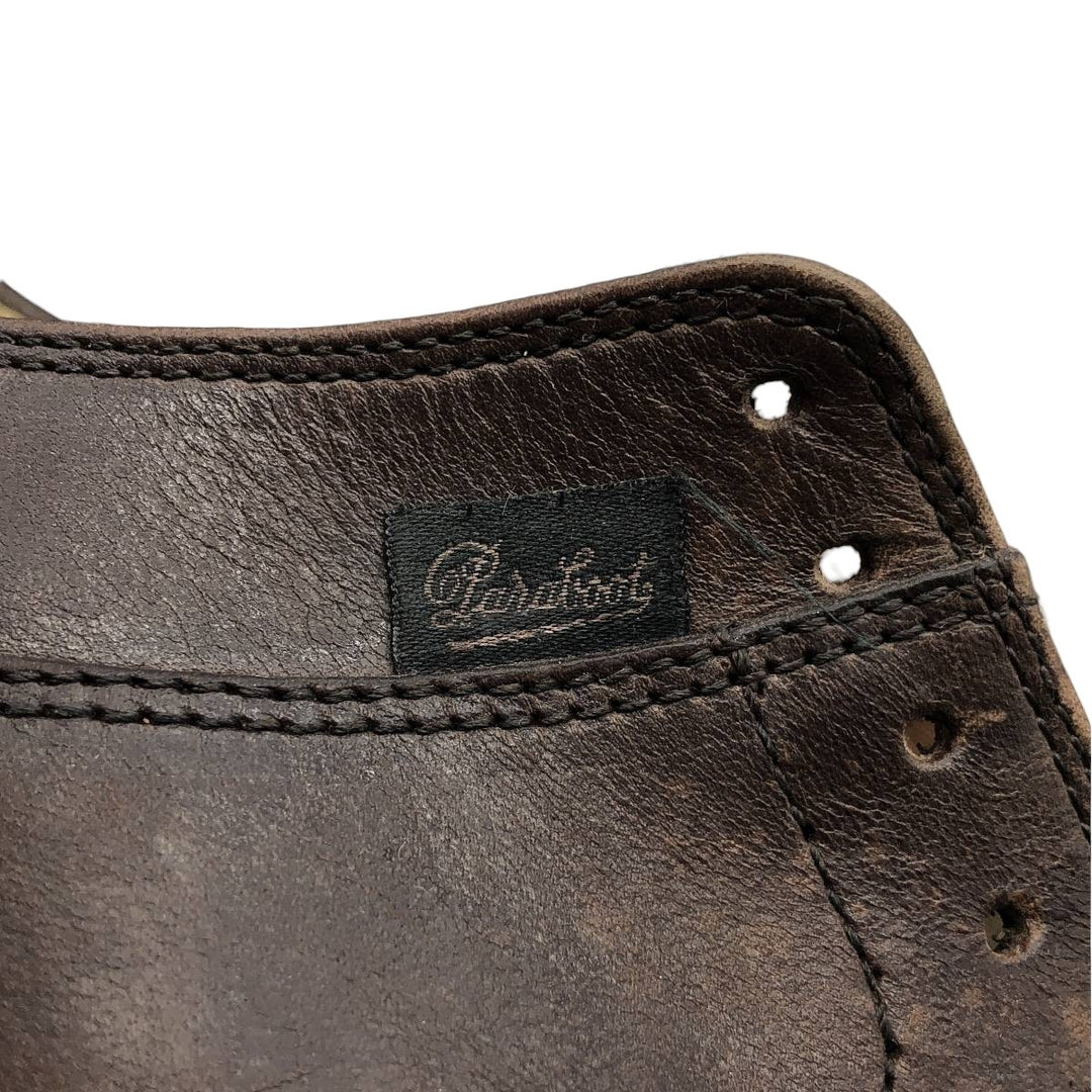 Paraboot Griff II U-tip shoes, made in France, size 9 R Men's 27.5cm unclear brown type Vintage Second Hand