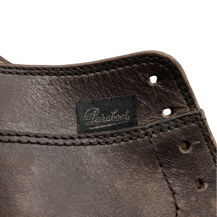 Paraboot Griff II U-tip shoes, made in France, size 9 R Men's 27.5cm unclear brown type Vintage Second Hand