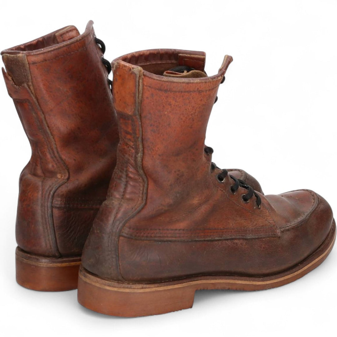 Vintage 60s-70s Red Wing 877 Dog Tag Work Boots, Size 9 1/2B, Men's, 10.8" (approx.) /svb001800 Men's 27.5cm genuine leather brown type Vintage Second Hand