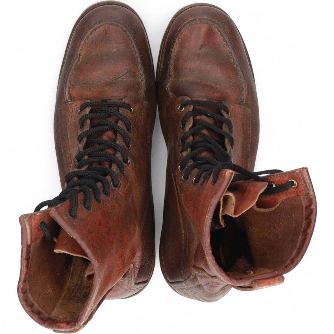 Vintage 60s-70s Red Wing 877 Dog Tag Work Boots, Size 9 1/2B, Men's, 10.8" (approx.) /svb001800 Men's 27.5cm genuine leather brown type Vintage Second Hand